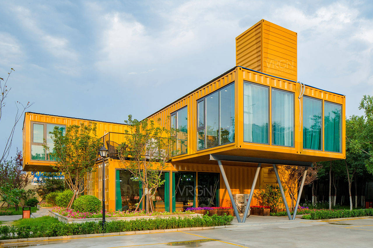 永康世家《集装箱接待中心》:打破传统,展现新颖售楼处设计_建筑_售楼