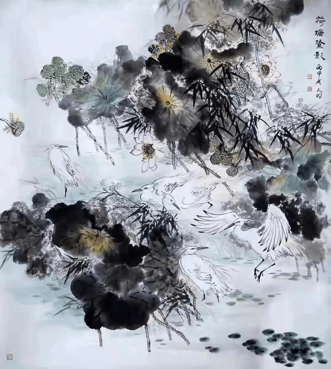 心灵与自然的对话——观著名书画家杨跃乐佳作_作品_云南省_国画