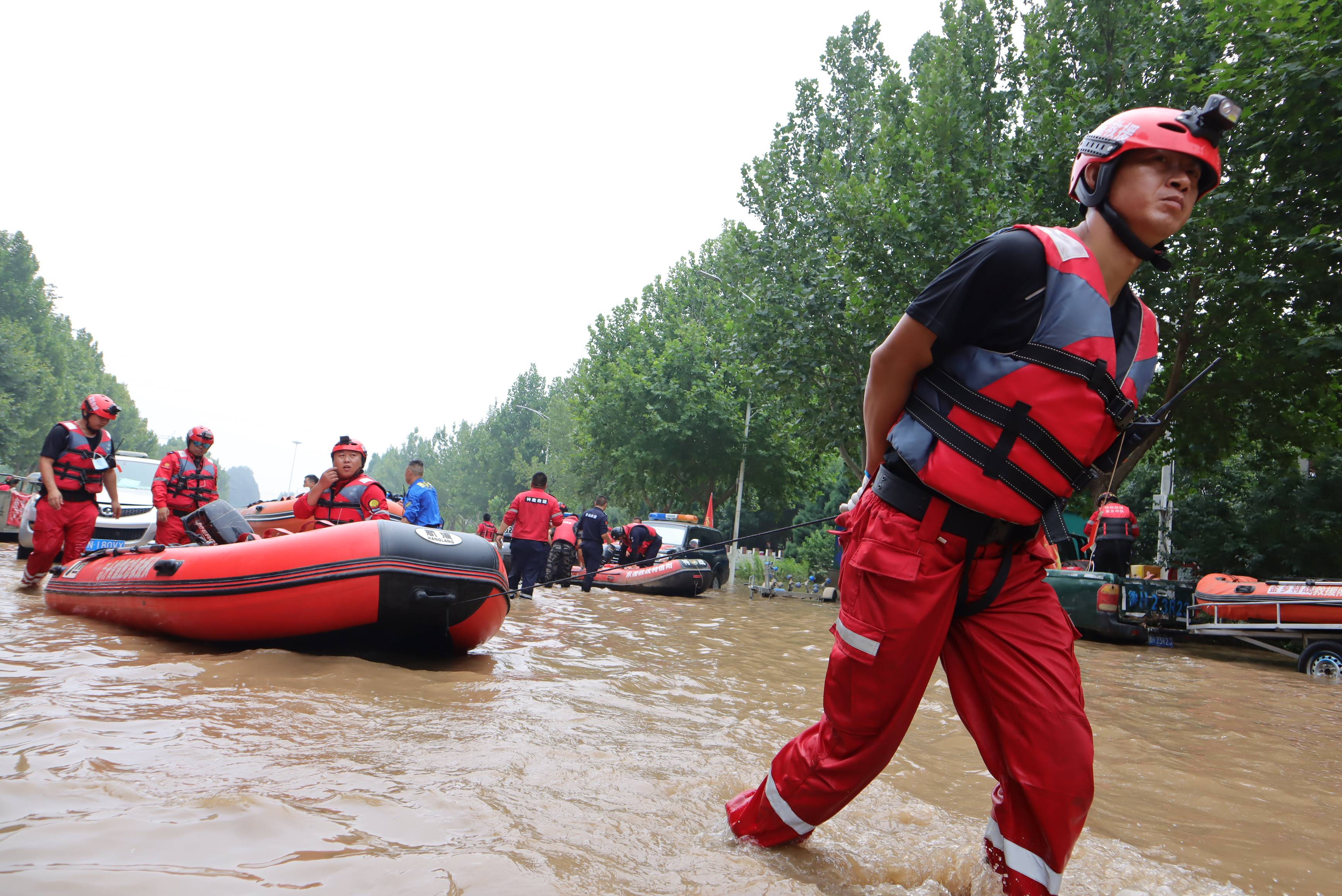 涿州"抗洪救灾 · 重建家园"摄影记录(九)_刘吟苍_救援_洪水