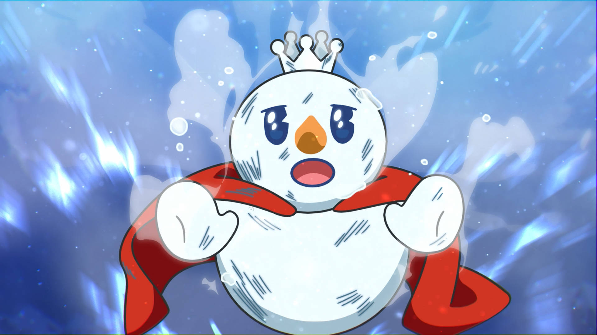 《雪王驾到》最新高清壁纸：顶流雪王拍动画啦_冰城_冒险_赏金猎人