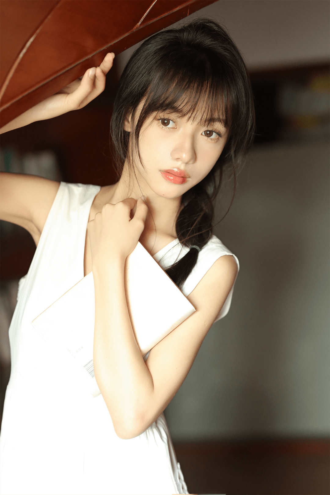 清纯美女摄影图片