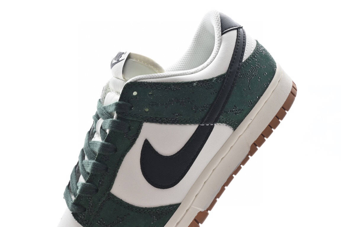 耐克nike dunk sb low green snake 白绿蛇纹低帮运动板鞋_白色_框架