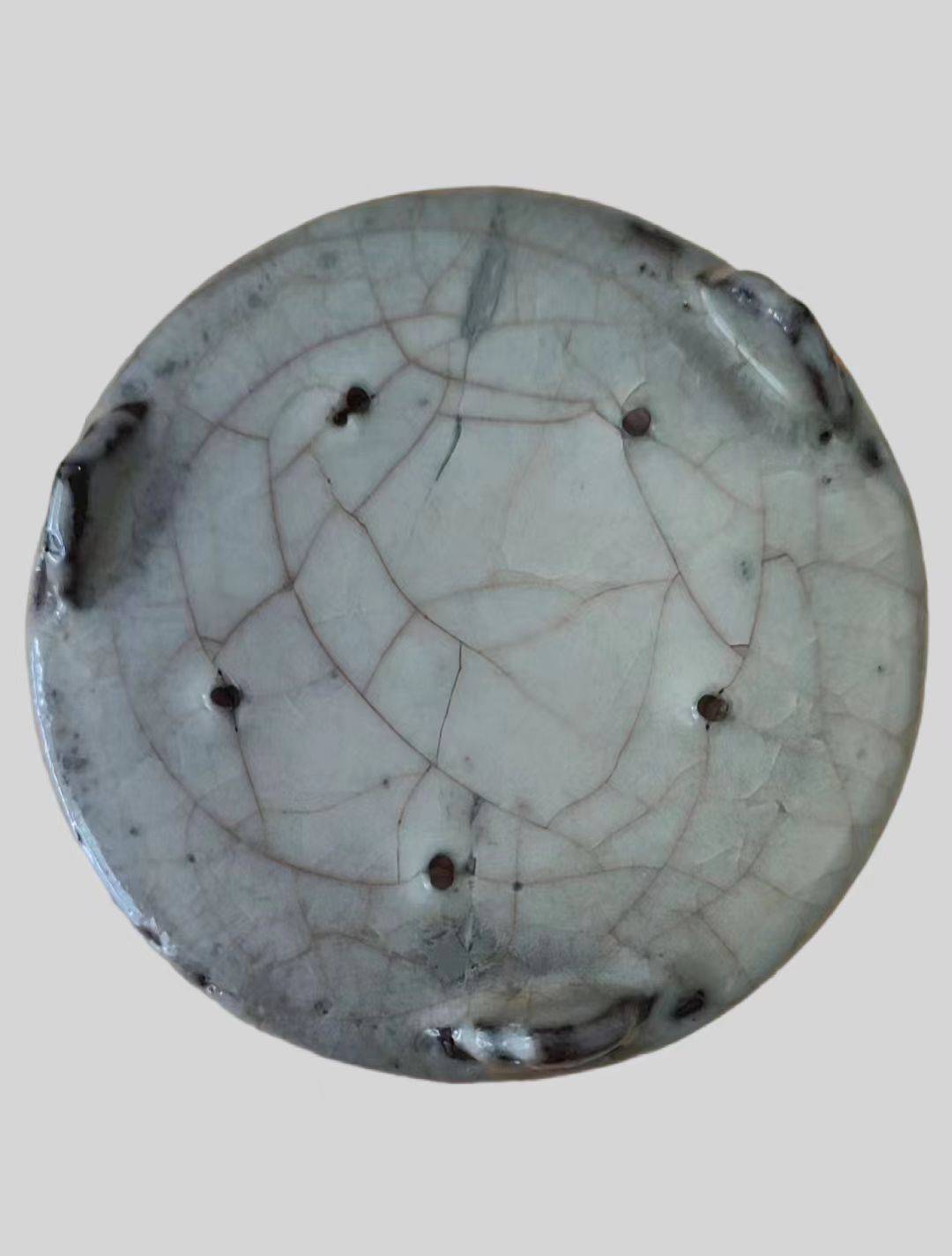 【精品推荐】官窑开片冰裂纹三足炉晒宝赏析!_釉面_自然_规格