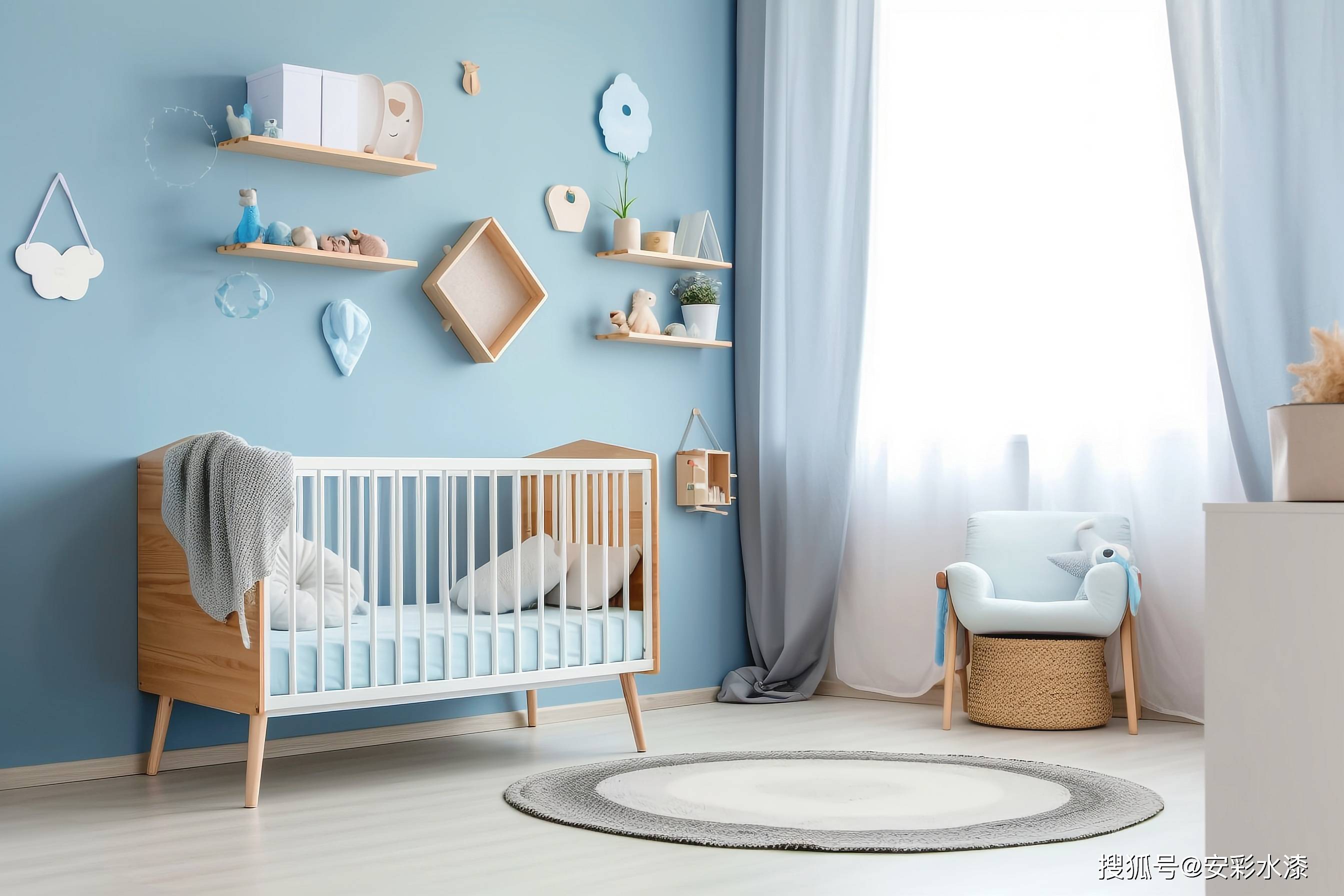 内墙配色丨为宝宝打造元气满满的房间