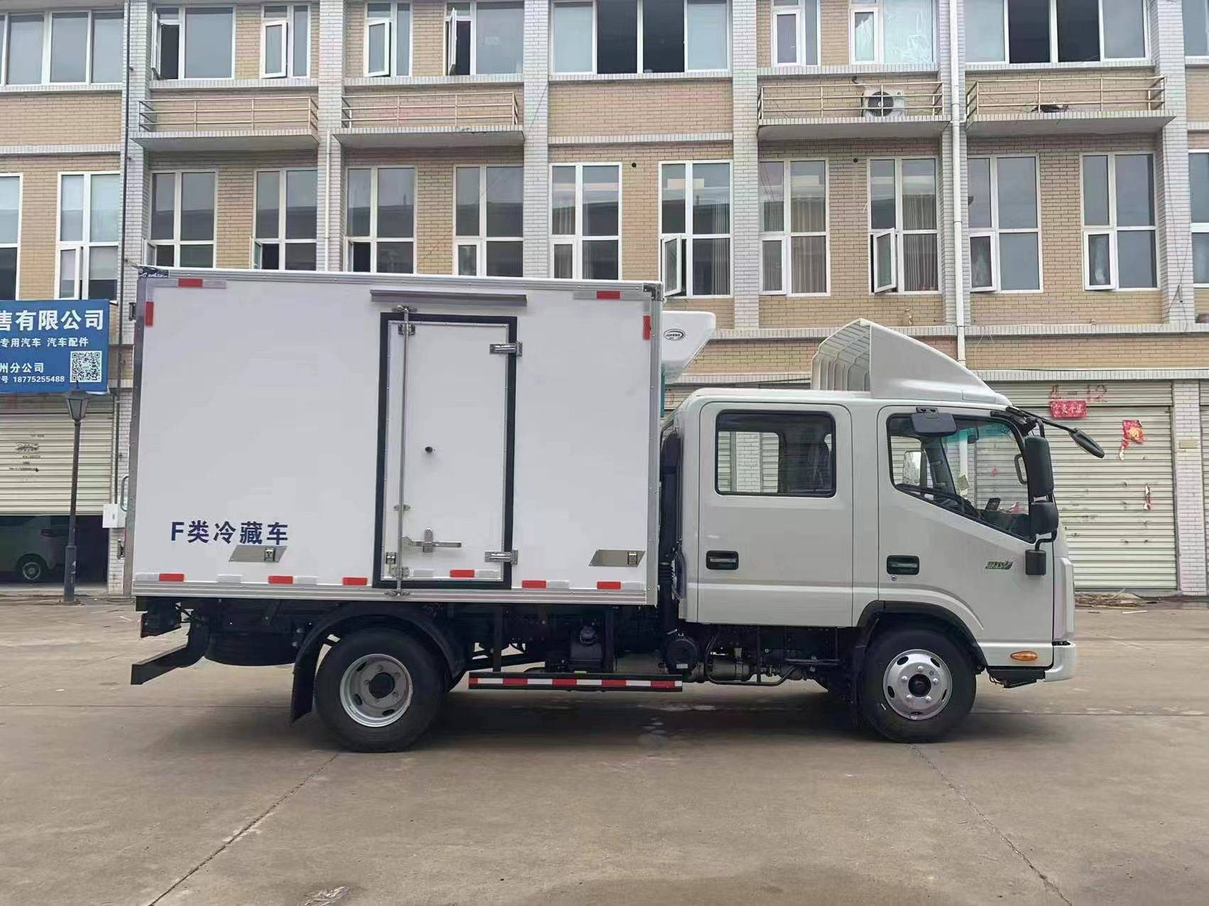 江淮帅铃jac帅铃双排冷藏车,气刹双排座冷藏车由q3驾驶室升级s3驾驶室