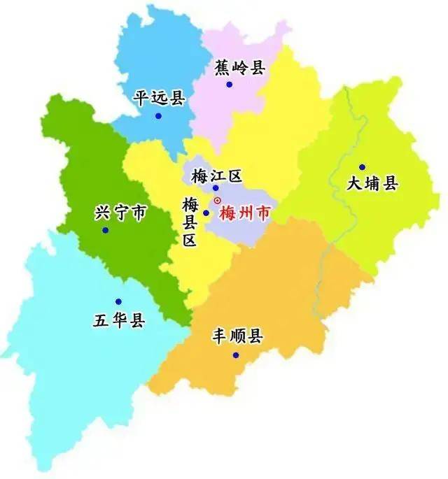 38. 梅州市区最热闹的地方:客都汇,万达广场,百花洲.