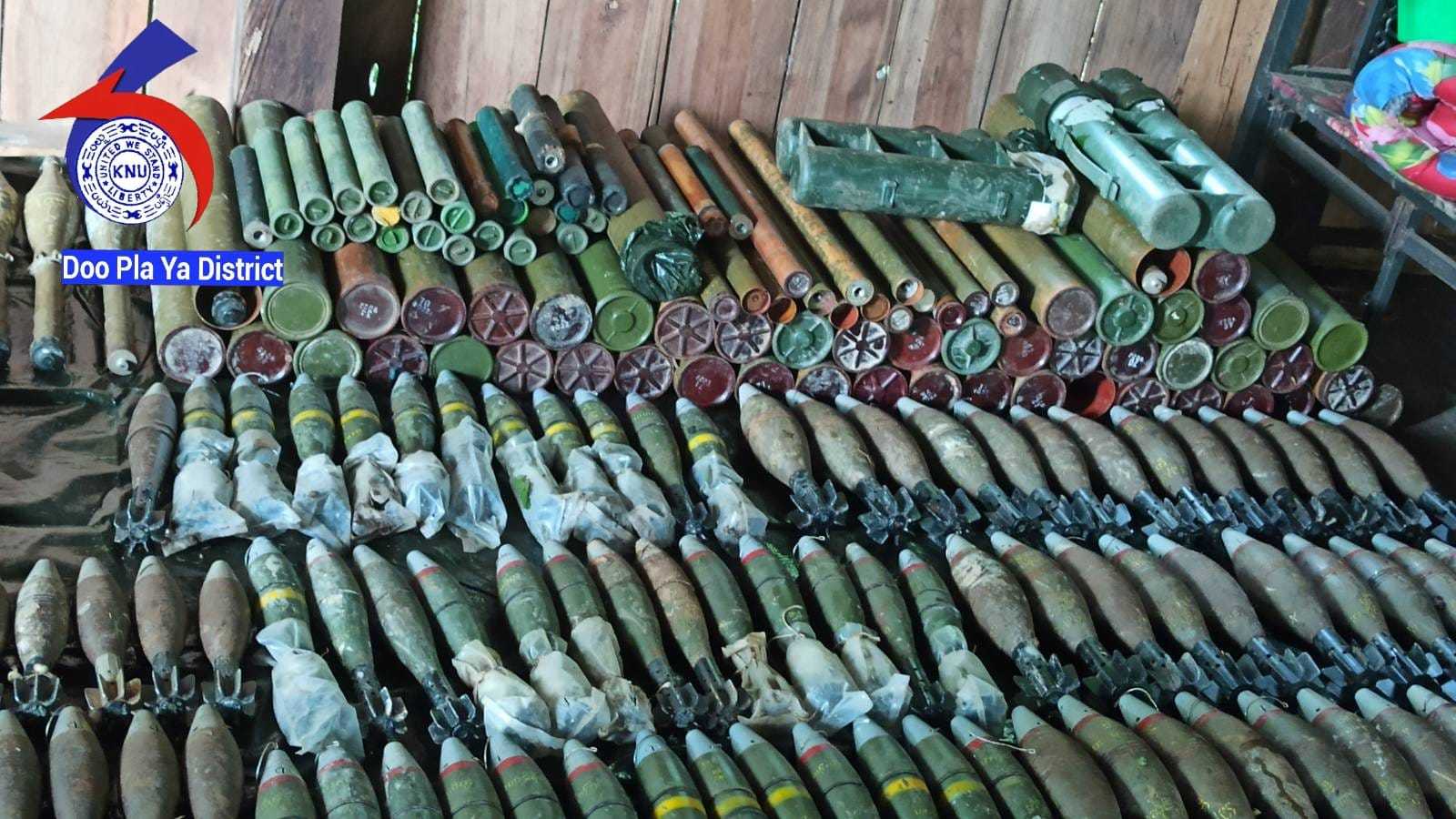 军位于泰缅边境的营地,击毙9名缅军,缴获大量武器弹药