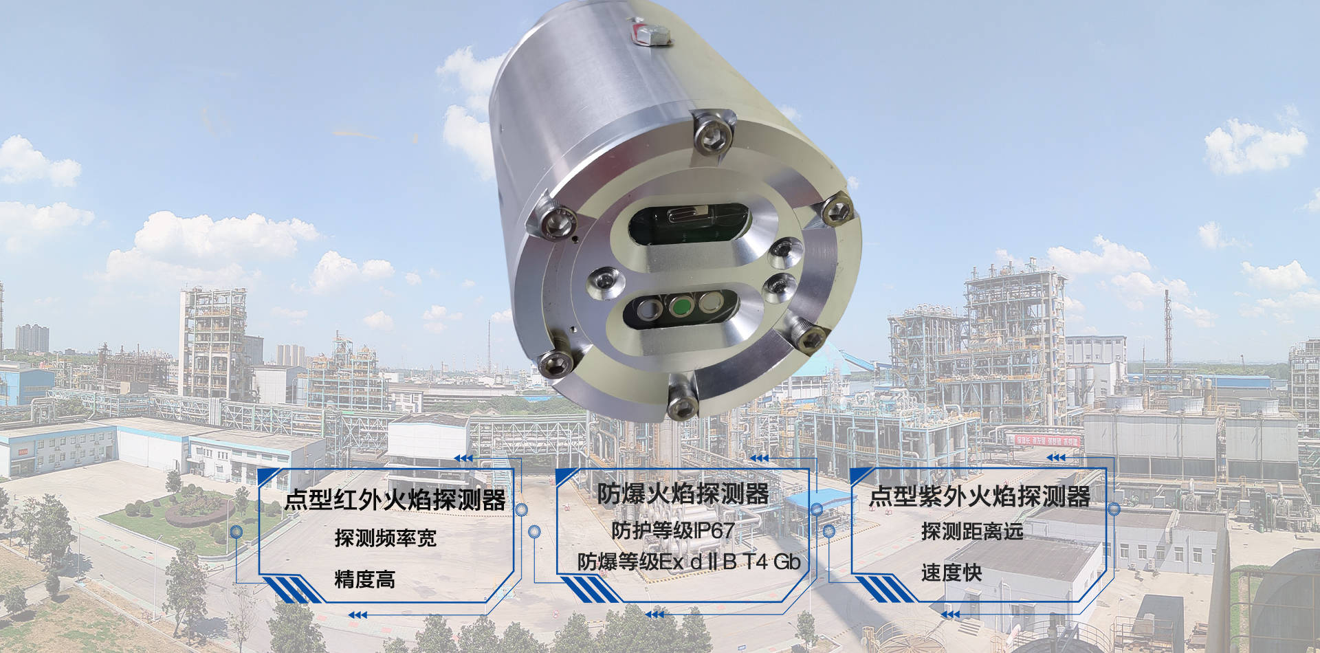 点型火焰探测器的应用场景