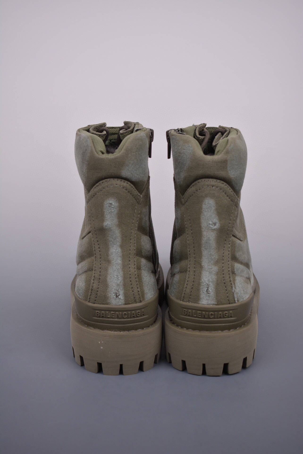 巴黎世家 balenciaga strike 厚底马丁军靴