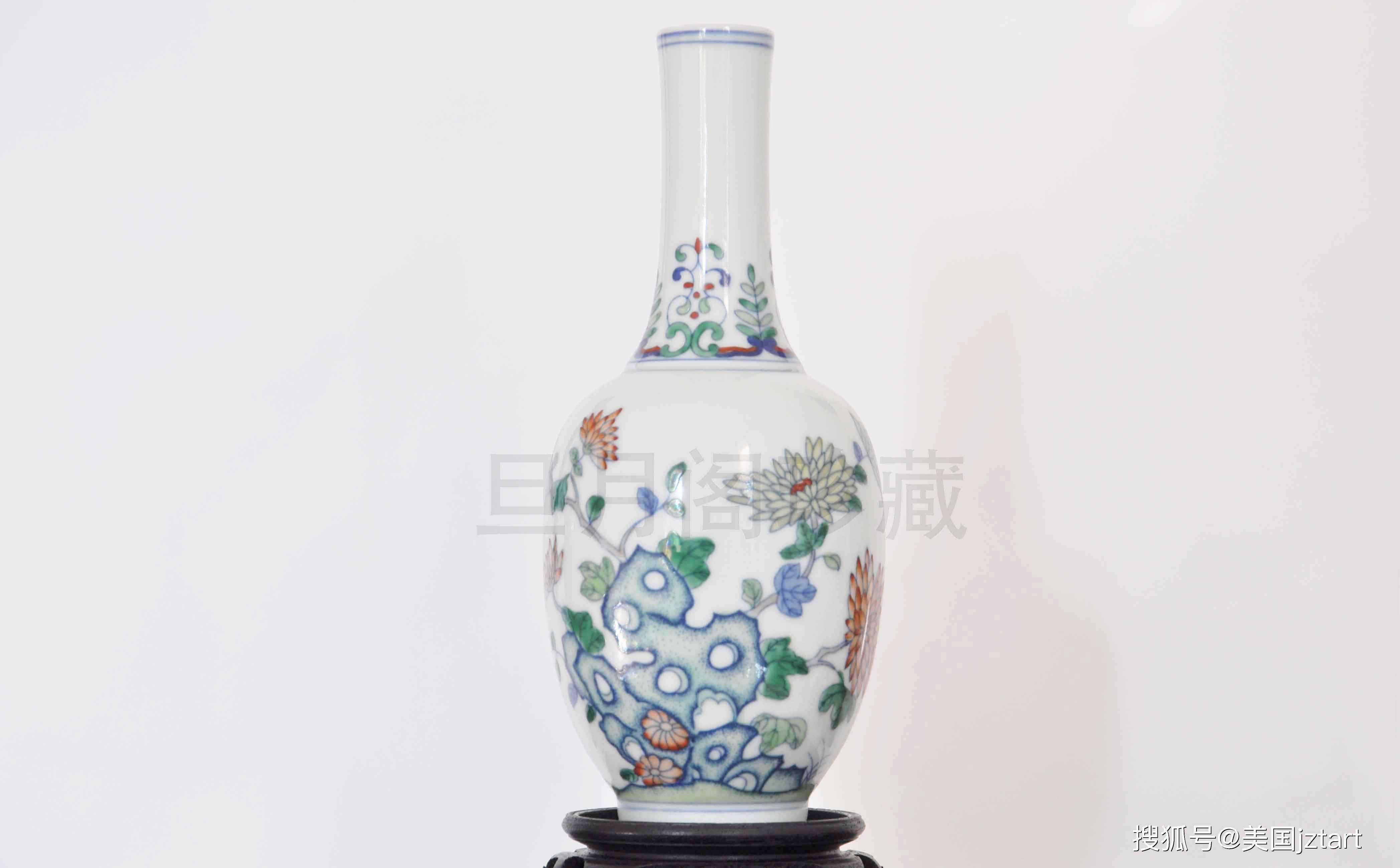 中国　古美術　清時代 斗彩天球特大花瓶 【大清雍正年製】在銘y115 中国 古美術 清時代 斗彩天球特大花瓶 【大清雍正年製】在