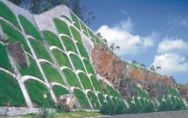 胜特加固25年加固改造大盘点——边坡加固精选项目_工程_支护_施工