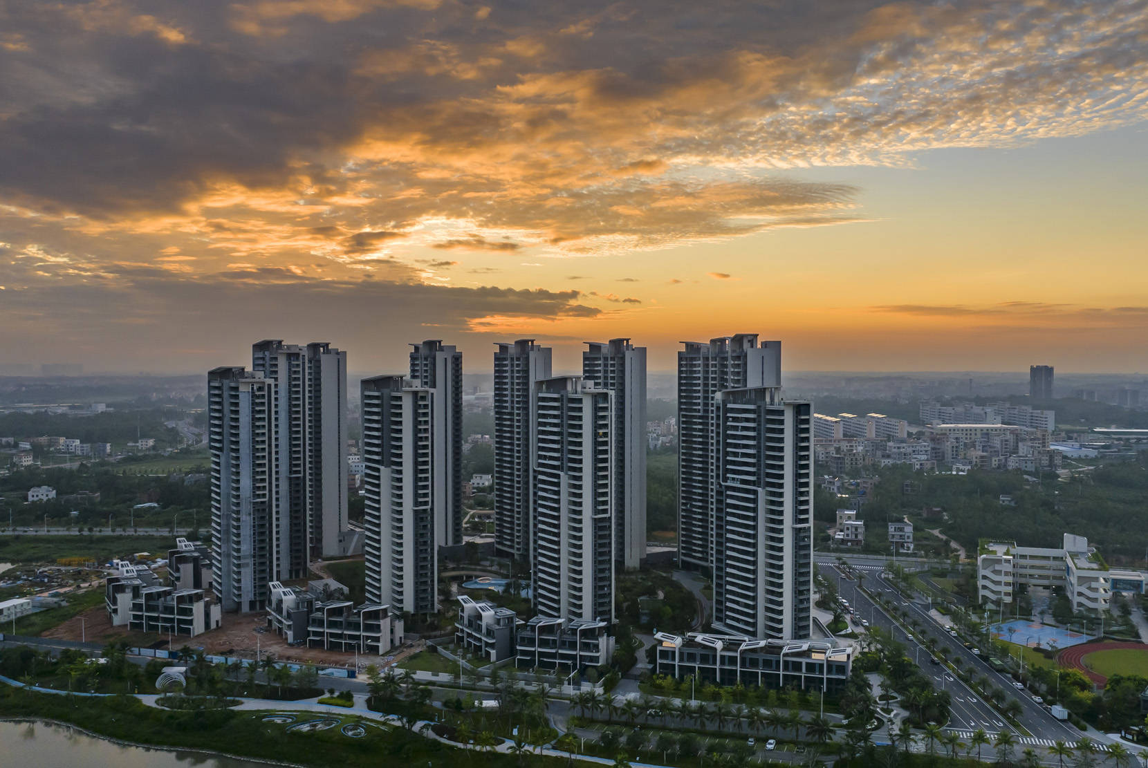茂名华侨城歌美海纯水岸:云蒸霞蔚 美景如画