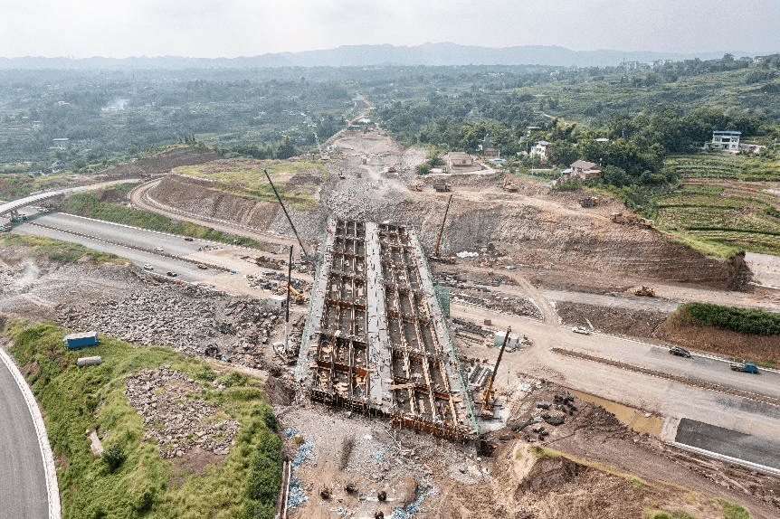 重庆:永津高速公路加快推进,已完成工程总量的80%_油溪_永川_吴滩镇