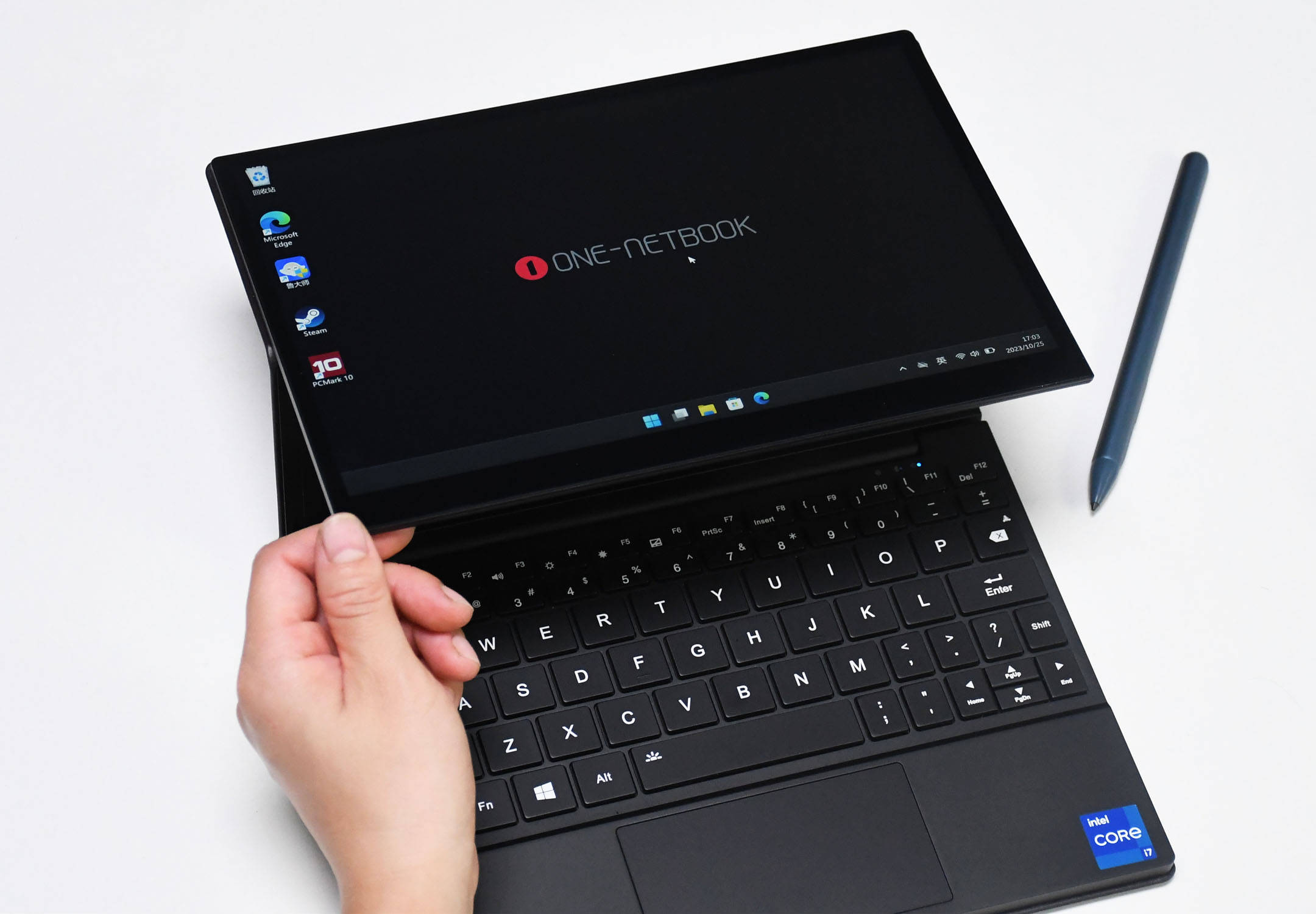 1英寸的"商务型"小尺寸笔记本:壹号本one-netbook 5评测_形态_设计