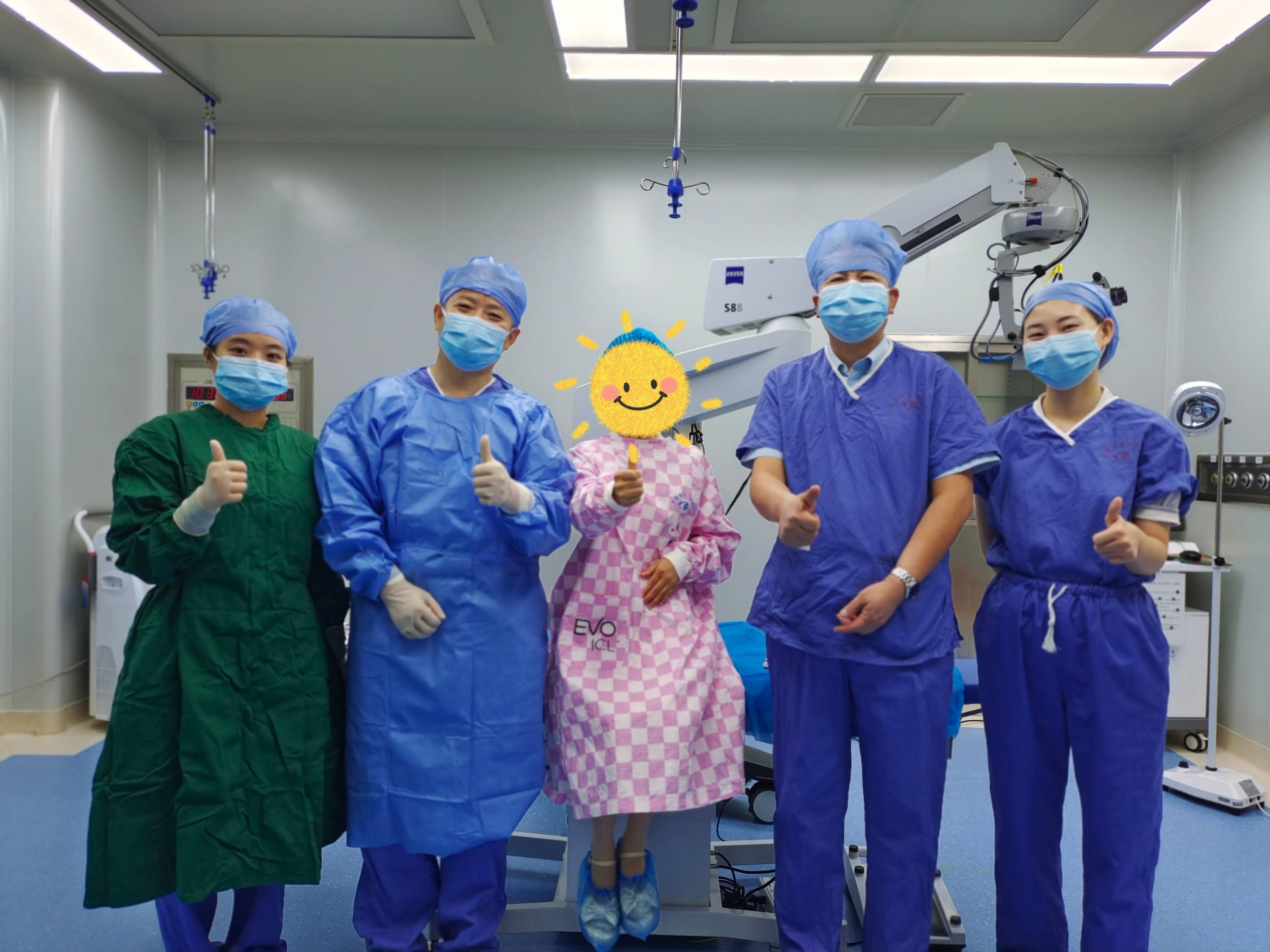 南昌icl近视手术体验|近视1350度也能摘镜!_晶体_眼镜_陈大复