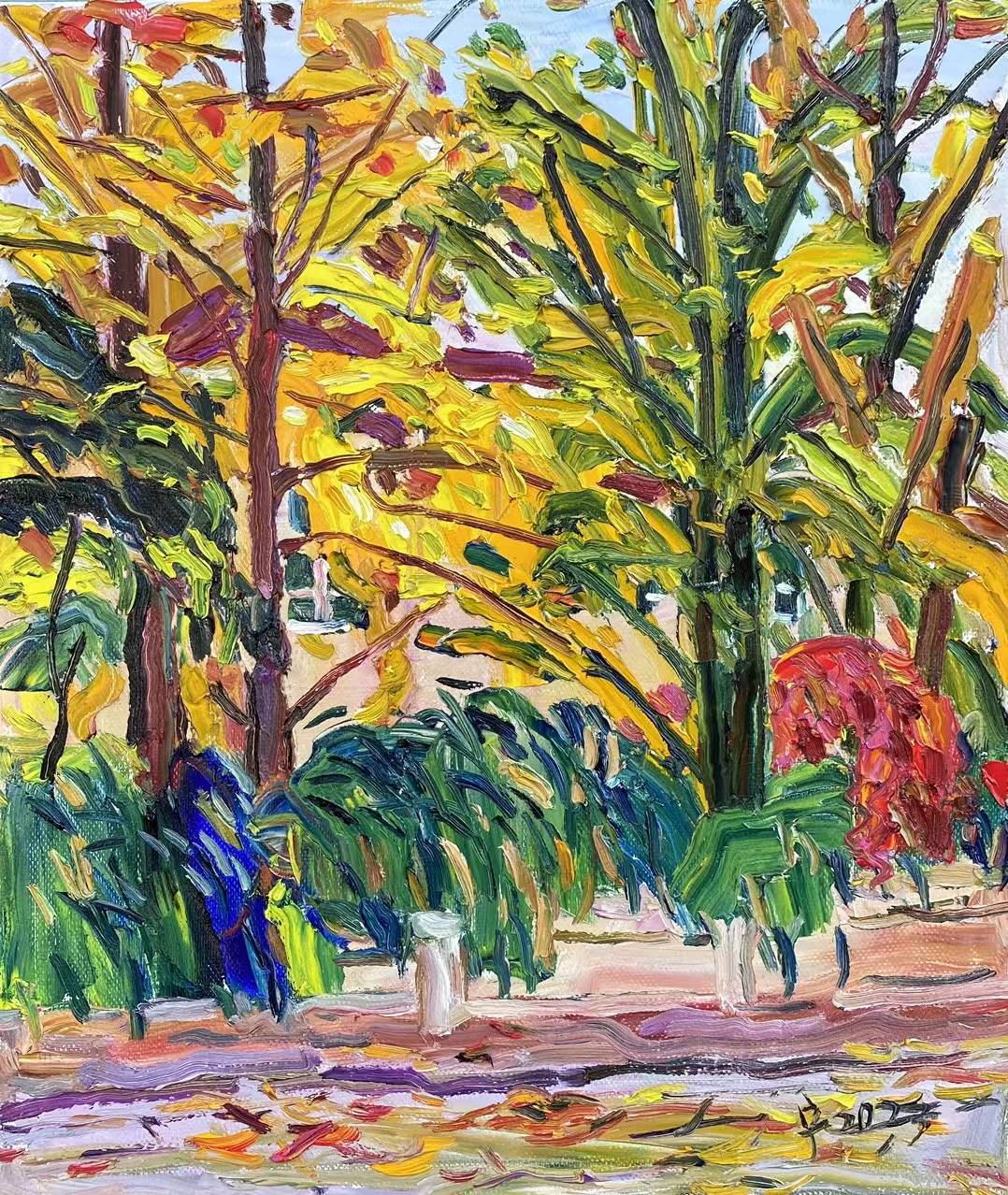 青岛画家宁雷作品