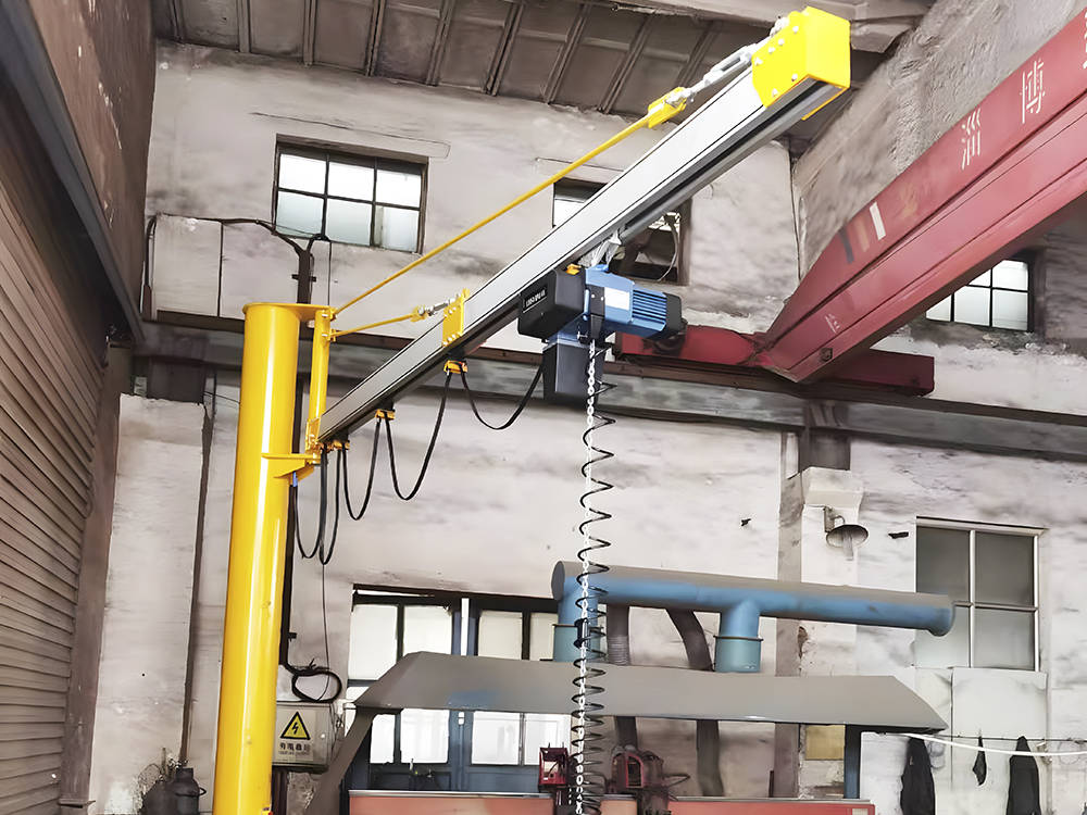 一款悬臂吊,实用工位吊装设备,广泛应用于物料搬运作业!