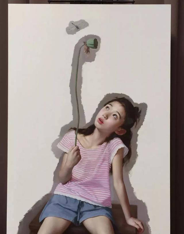 李贵君:36年执着专注于美少女绘画,古典艺术的新代表_作品_刘玫麟