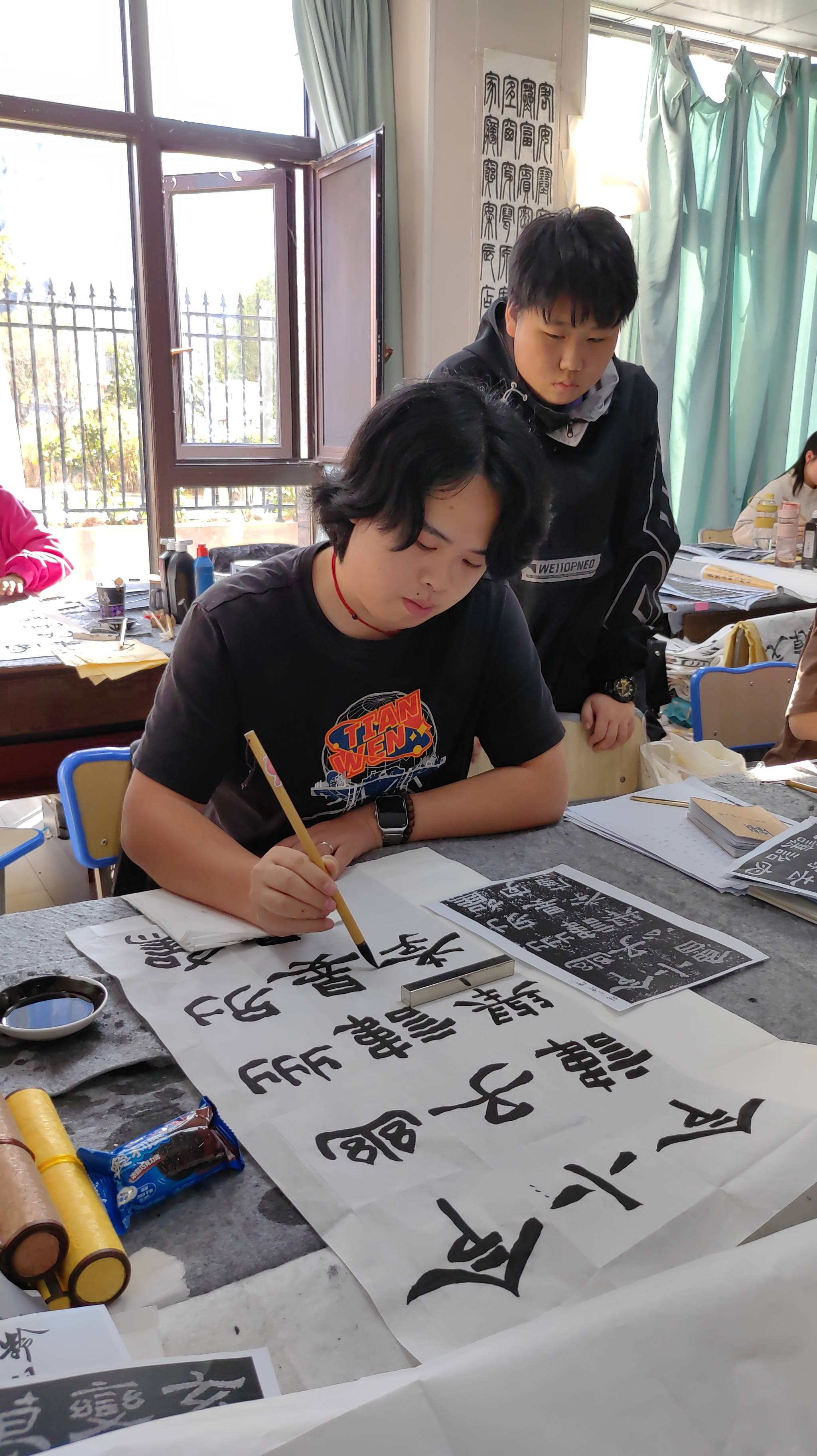 湖南长沙书法艺考集训书法高考培训学校_校区_艺术_校园