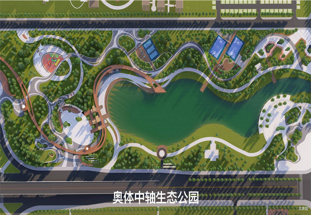 生态资源:项目北侧较近的有奥体中轴生态公园,南侧有新寺遗址公园
