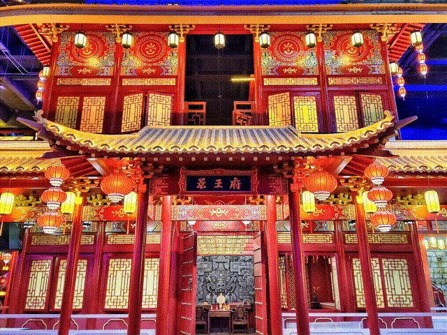 漫步于此 似穿越时空 步入古典诗词的墨宇美轮美奂的全古风场景万千佳