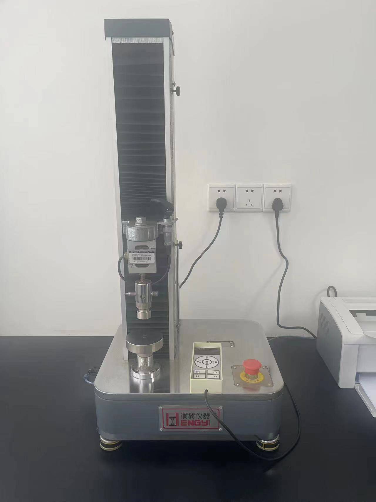 离子交换树脂压碎强度试验机 树脂抗压强度试验机 树脂压力测试机 10N压力机_标准_速率_材料
