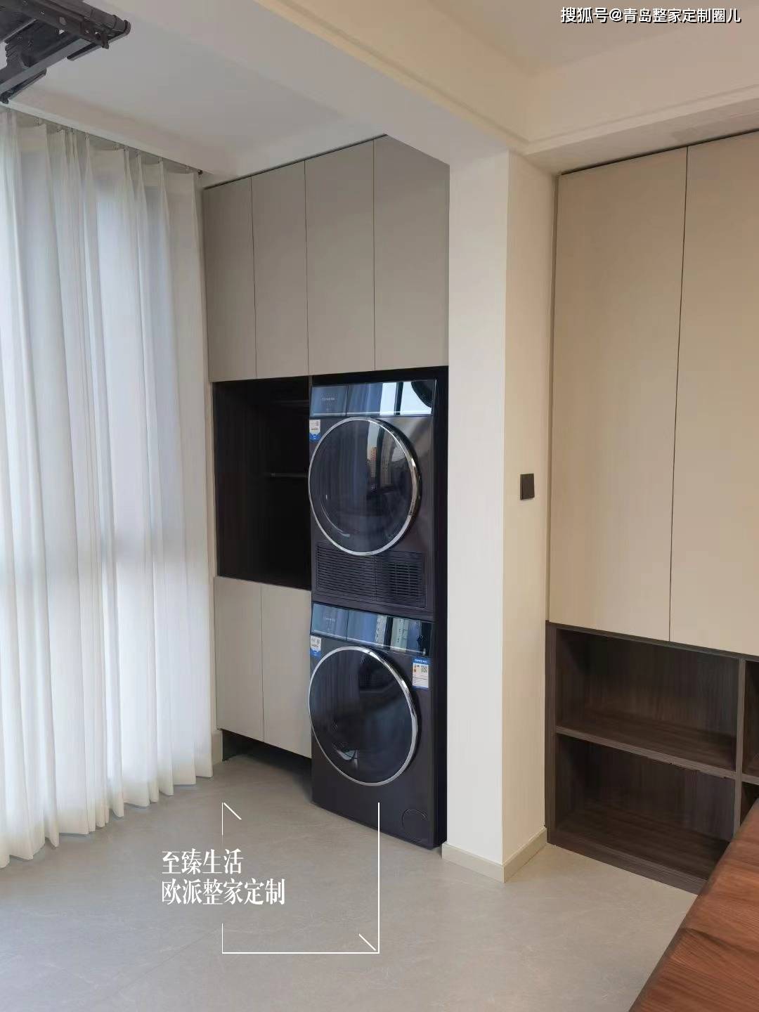 欧派全屋定制图片实景图效果分享_颜整家_欧派高_质感