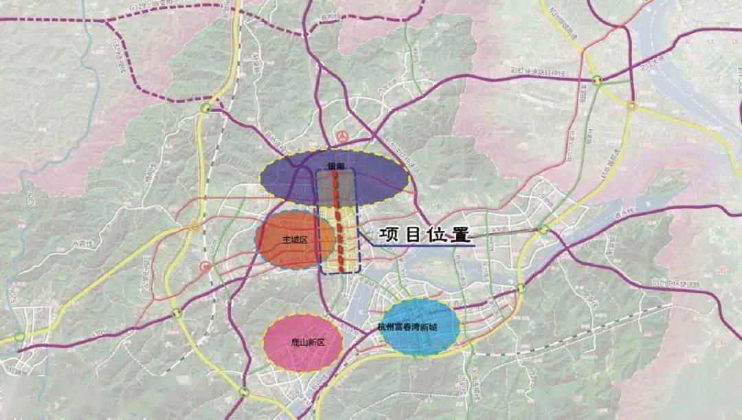 富阳高桥2020规划图图片