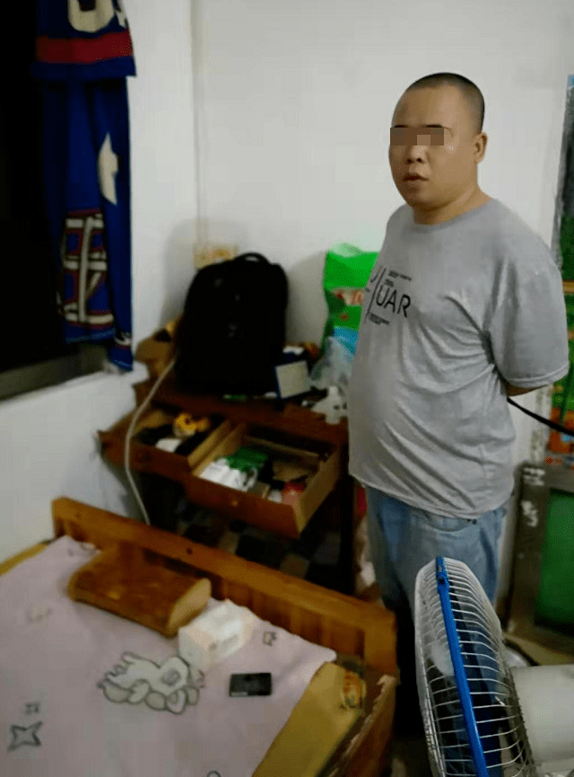 刚刚斗门这名小偷抓到了一秒开车锁真相大白