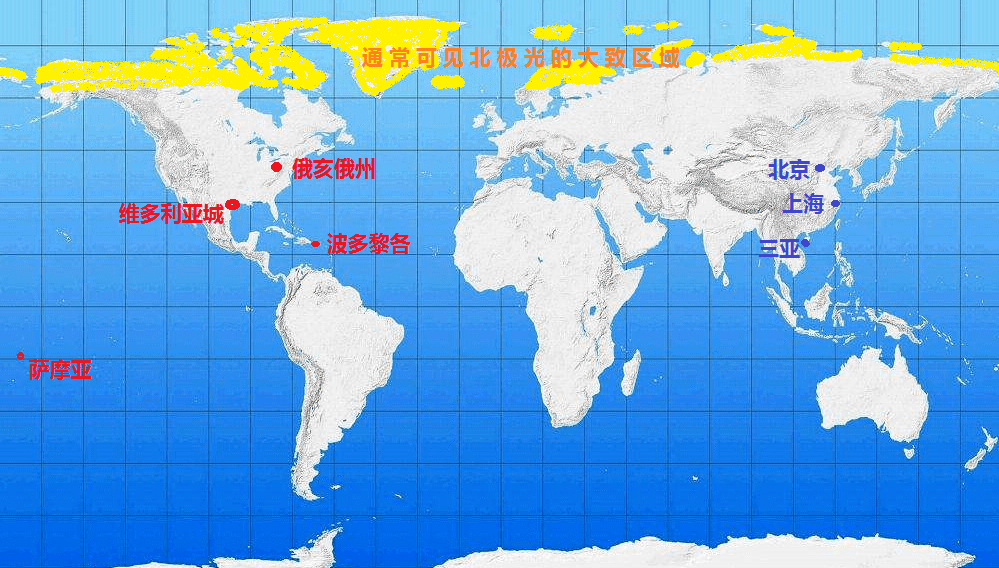 天鹅绒般夜幕上的彩虹揭开南方天空出现北极光的奥秘