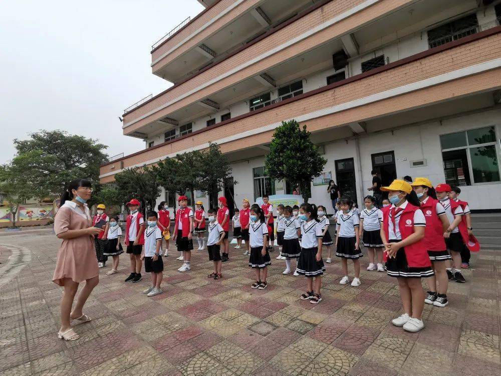 灵小动态灵水中心小学直击小灵娃复学第一天