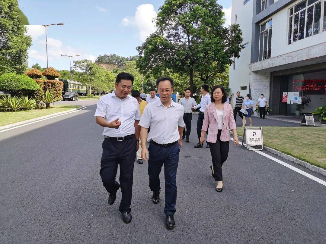 商会动态∣商会党委书记会长蒋军一行参加肇庆高新区在