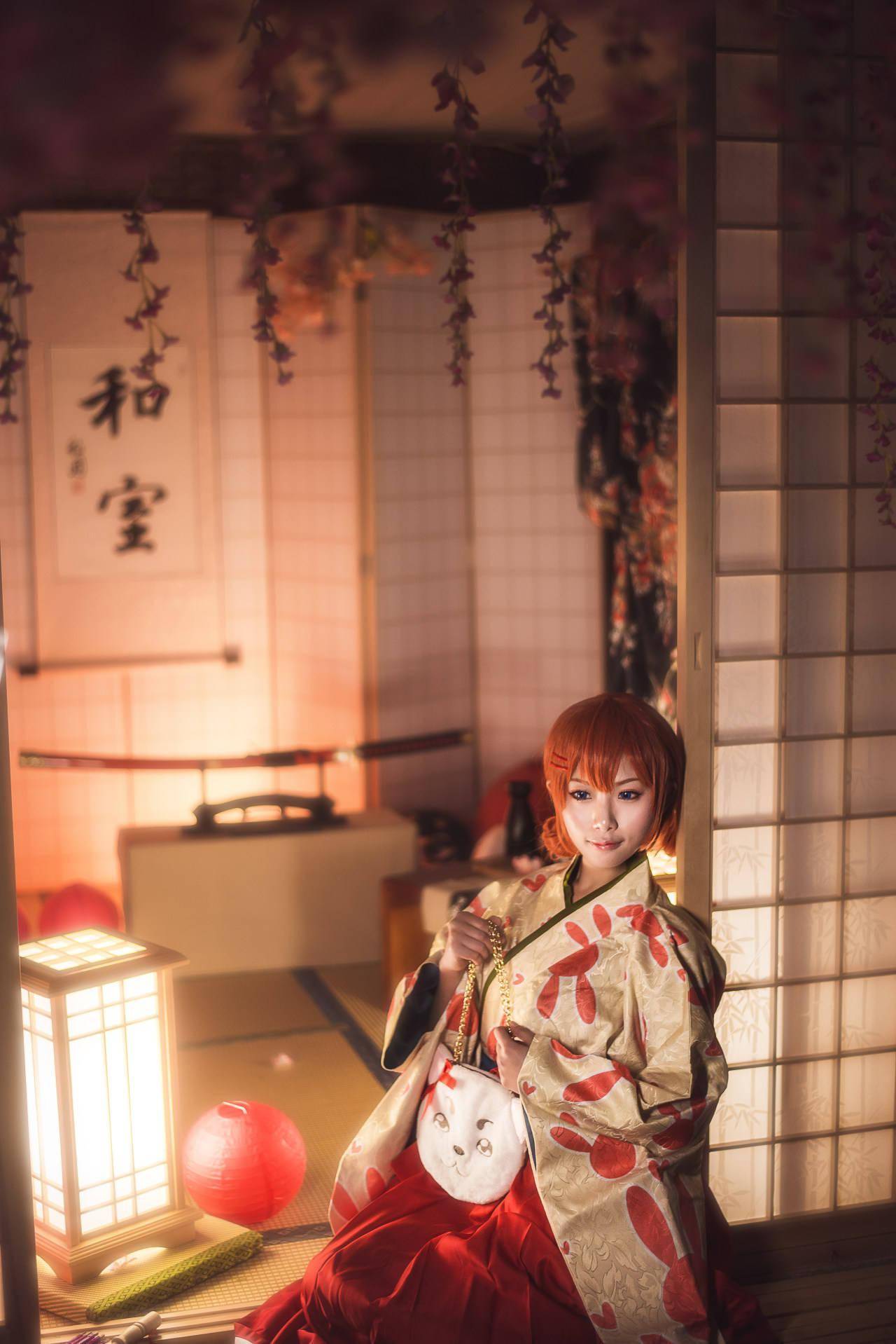 《银魂》神乐cosplay_嘉霁