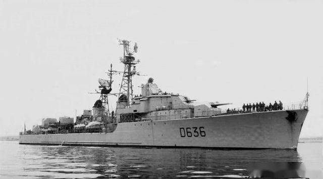 法国最后的火炮驱逐舰t53型之后,初具现代驱逐舰雏形的t56型