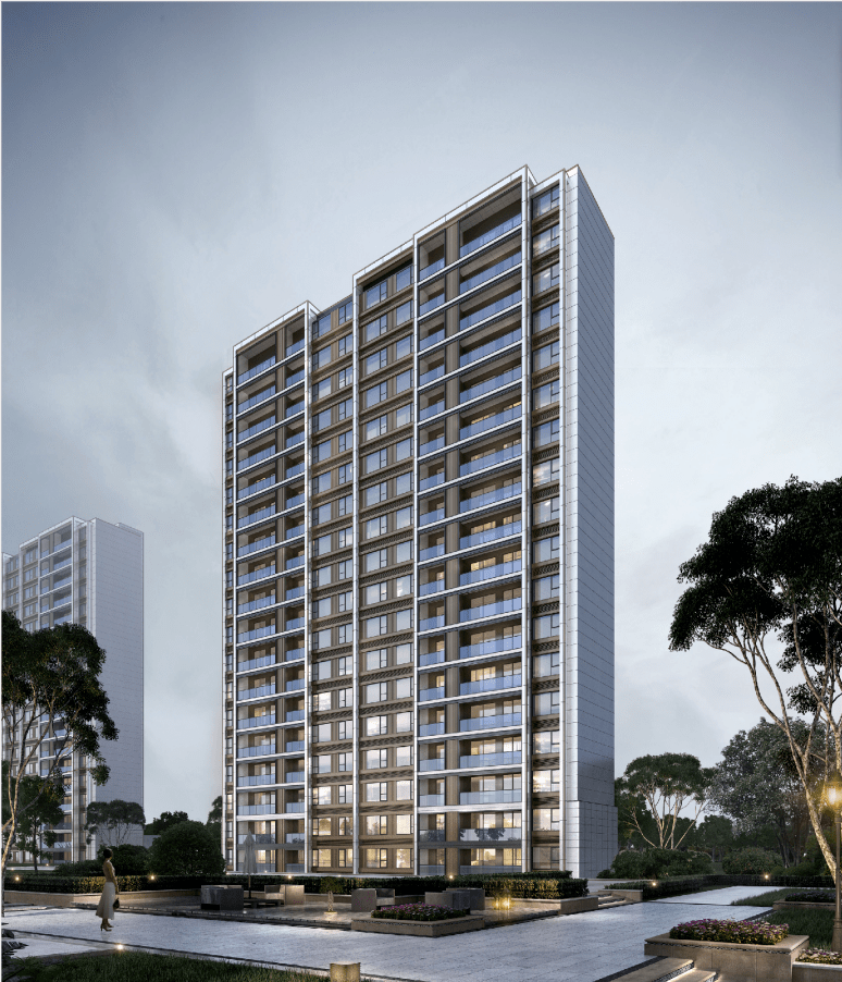 呈现不一样的中西韵风范作为金地旗下高端系列"华"系作品,华著兰庭在