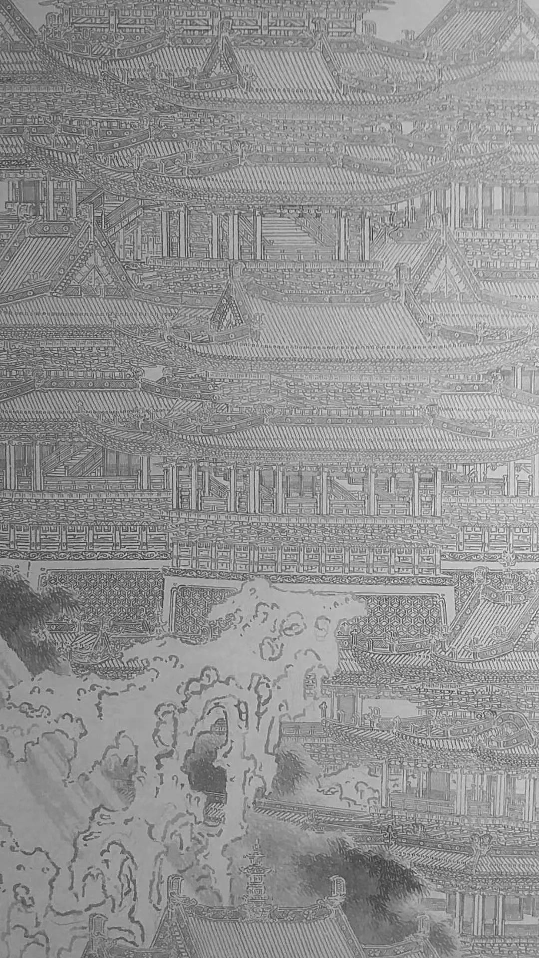 金尚推荐界画阿房宫杨秀臣