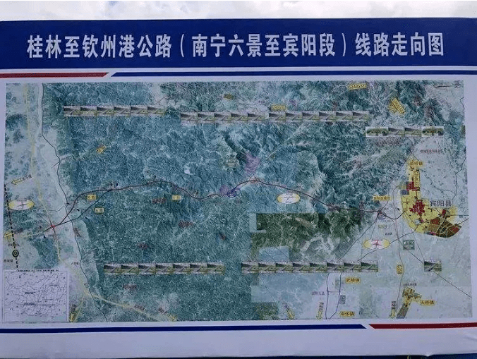 广西钦州新棠公路规划图片