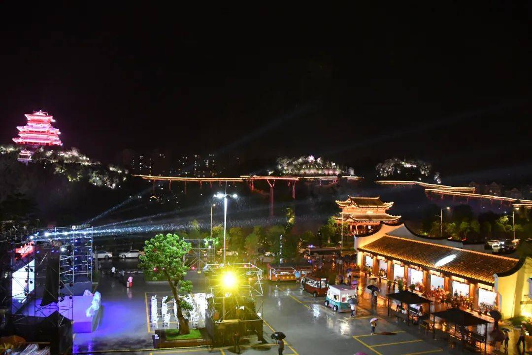 沙县文昌美食街正式开街,美食,美景等你来