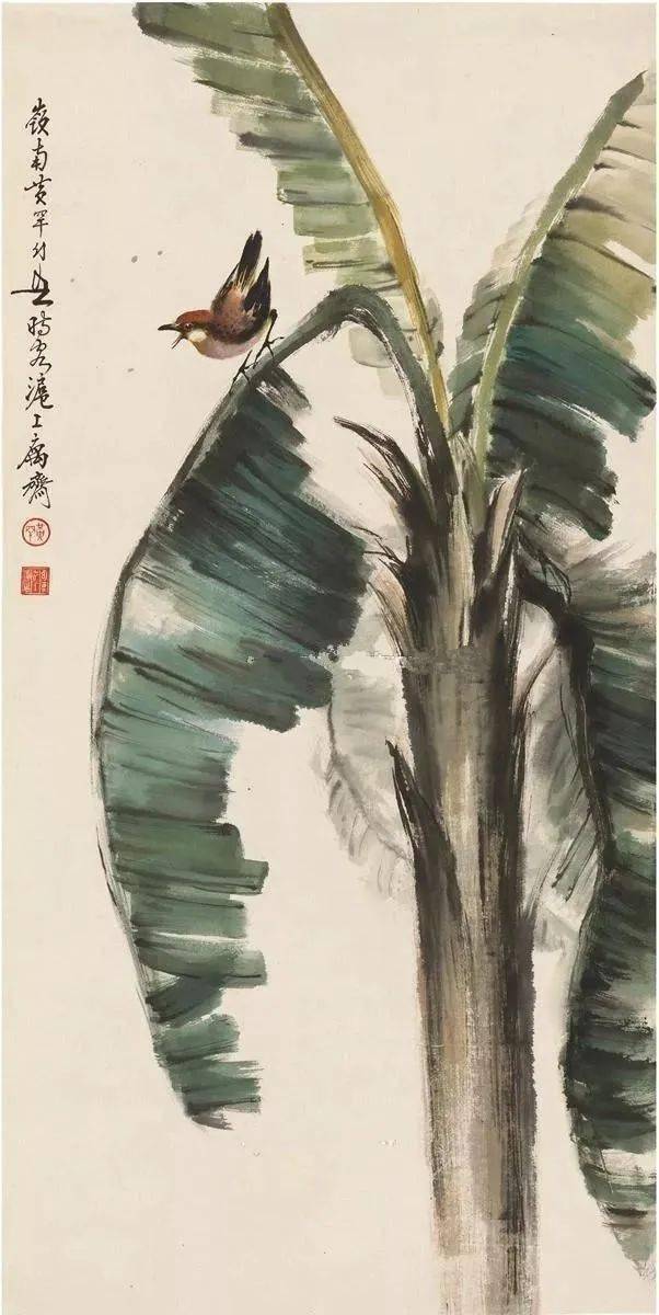 国画中芭蕉下的世界,一片清凉