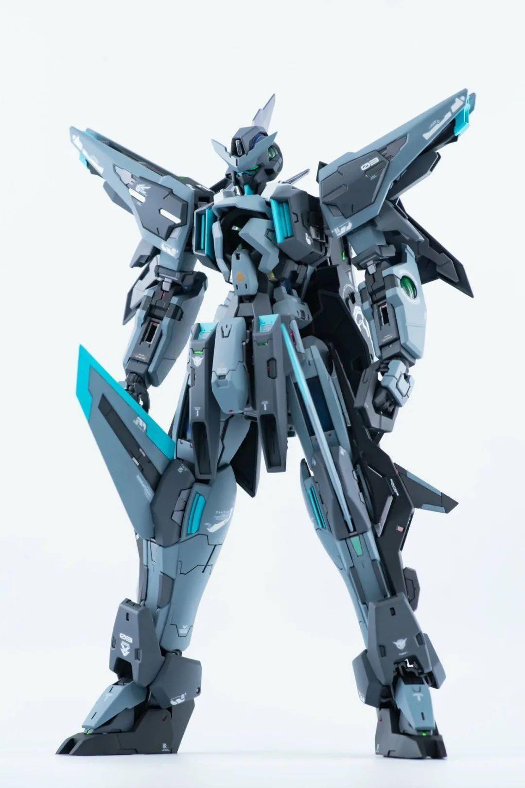 超快速的热门mg主天使细节改造制作薄荷绿涂装颠覆原机配色