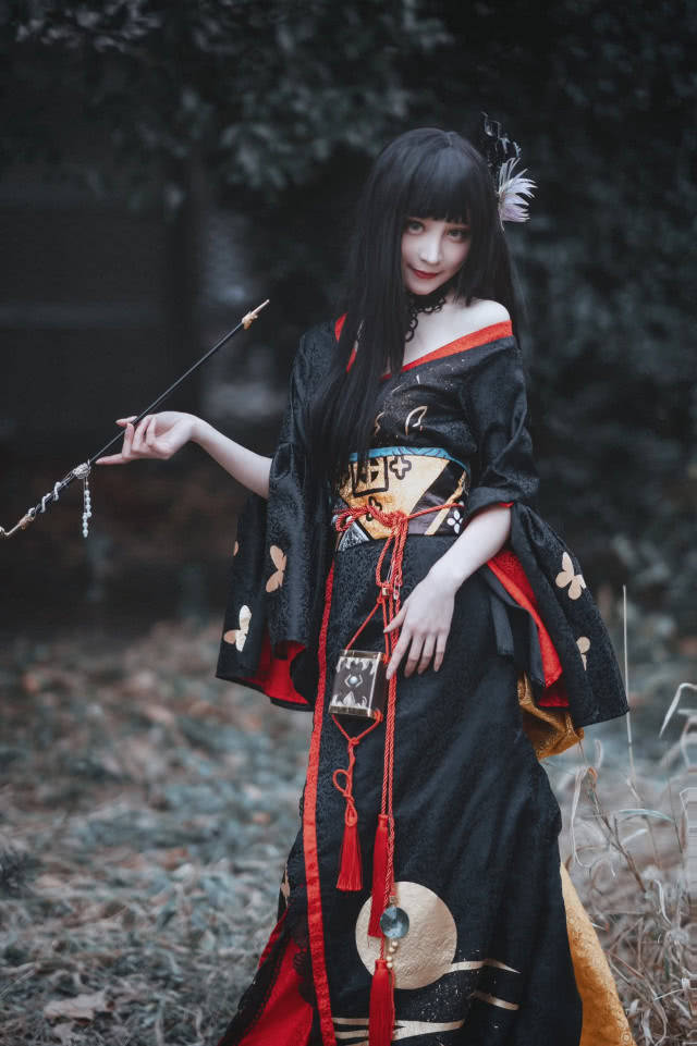 《最终幻想14》夜露 和服配上大烟斗,是你喜欢的样子吗?