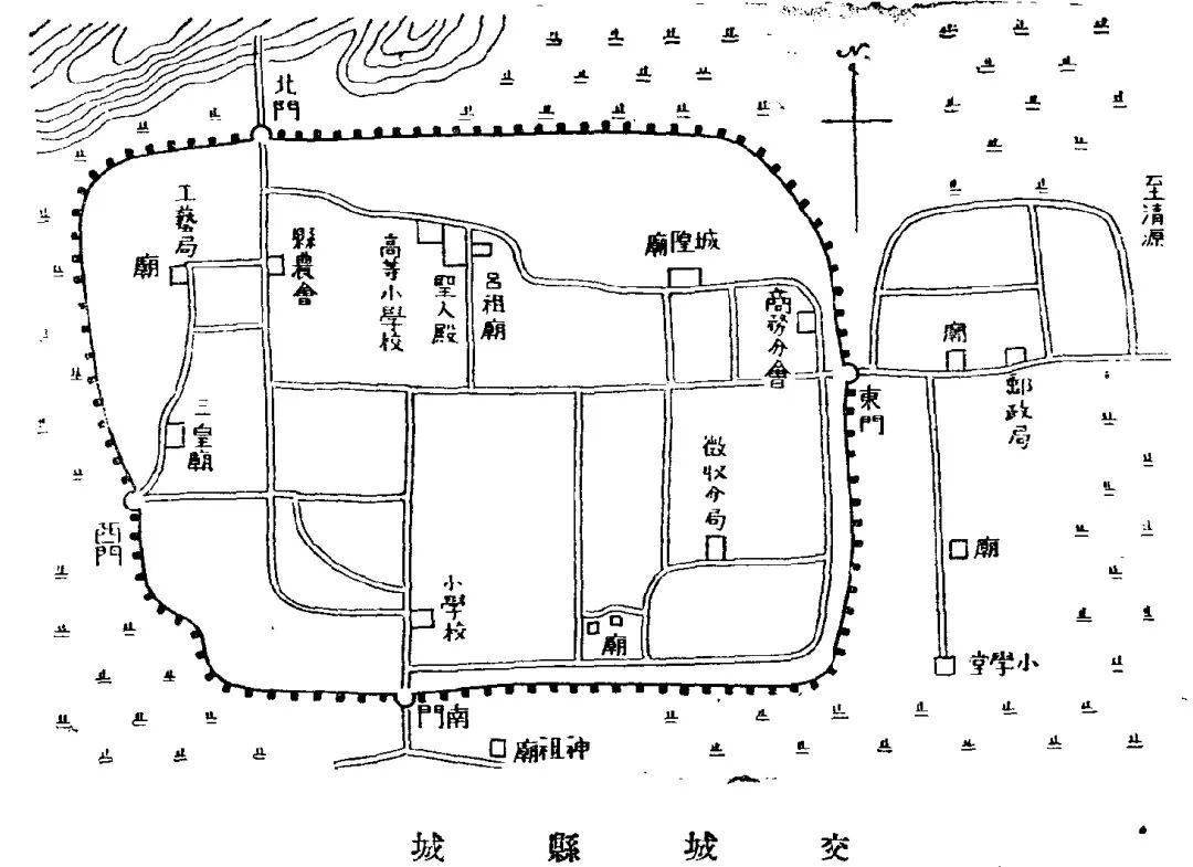 古代县城布局图片