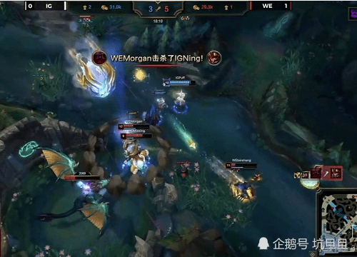 theshy两把剑魔1-11,ig起势时他却送了一波,首战惨被2比0