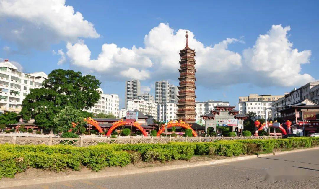 大圣寺塔赣州—大圣寺塔—谷山景区(信丰阁—正平球狮畲族村