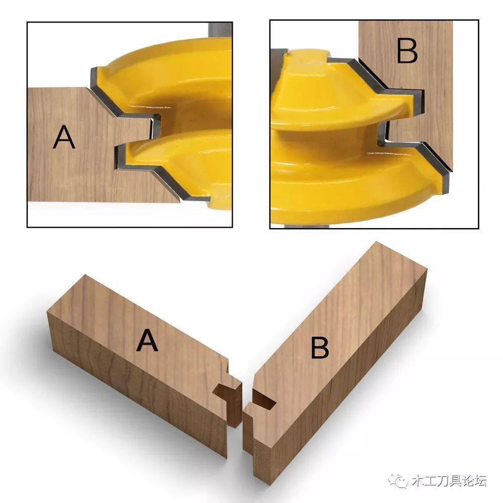 木工刀具cad图纸 45度木工榫合刀三维设计图纸及刀具应用指南