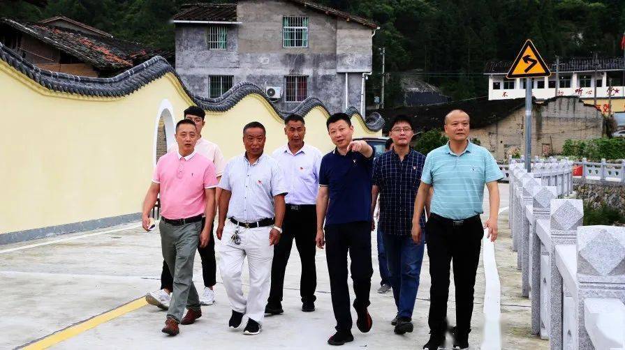 6月11日,县委副书记王丰到镇前镇调研推进乡村振兴,精准扶贫工作,镇