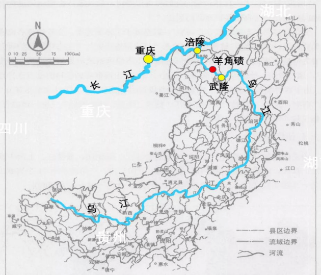 贵州乌江流经地图图片