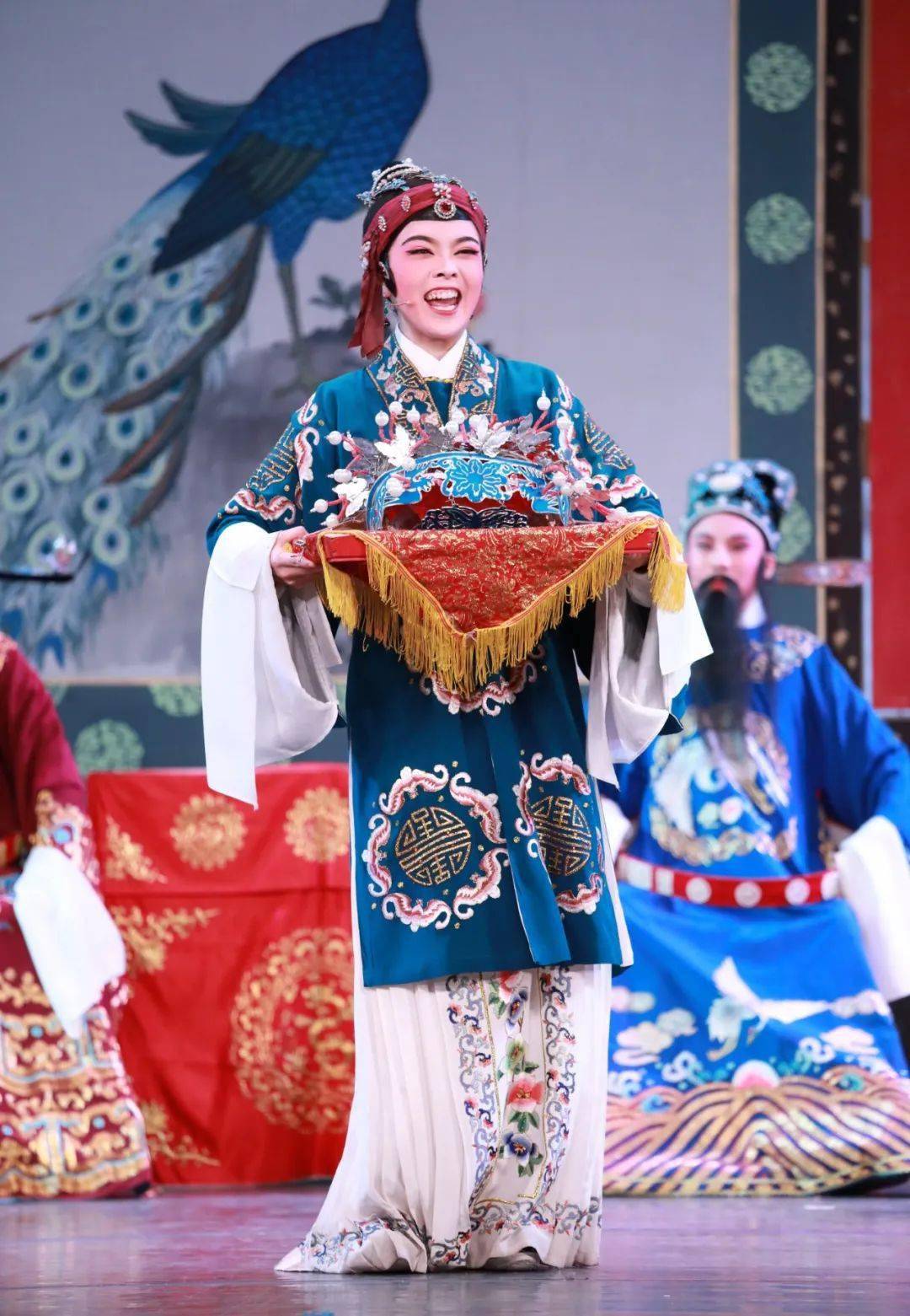 艺起前行20th直播上越青年演员潘锡丹相美佳带您走近越剧老生老旦的