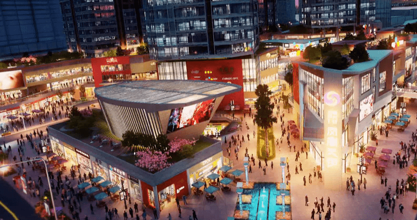 tod立体商业街区 预见未来生活_购物