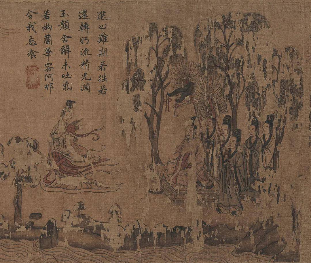 年前的这幅中国画,为何被称为世界绘画史上第一幅纯艺术作品_顾恺之